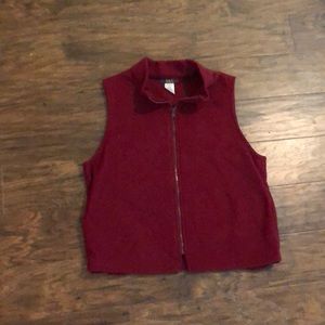 Fleecy vest